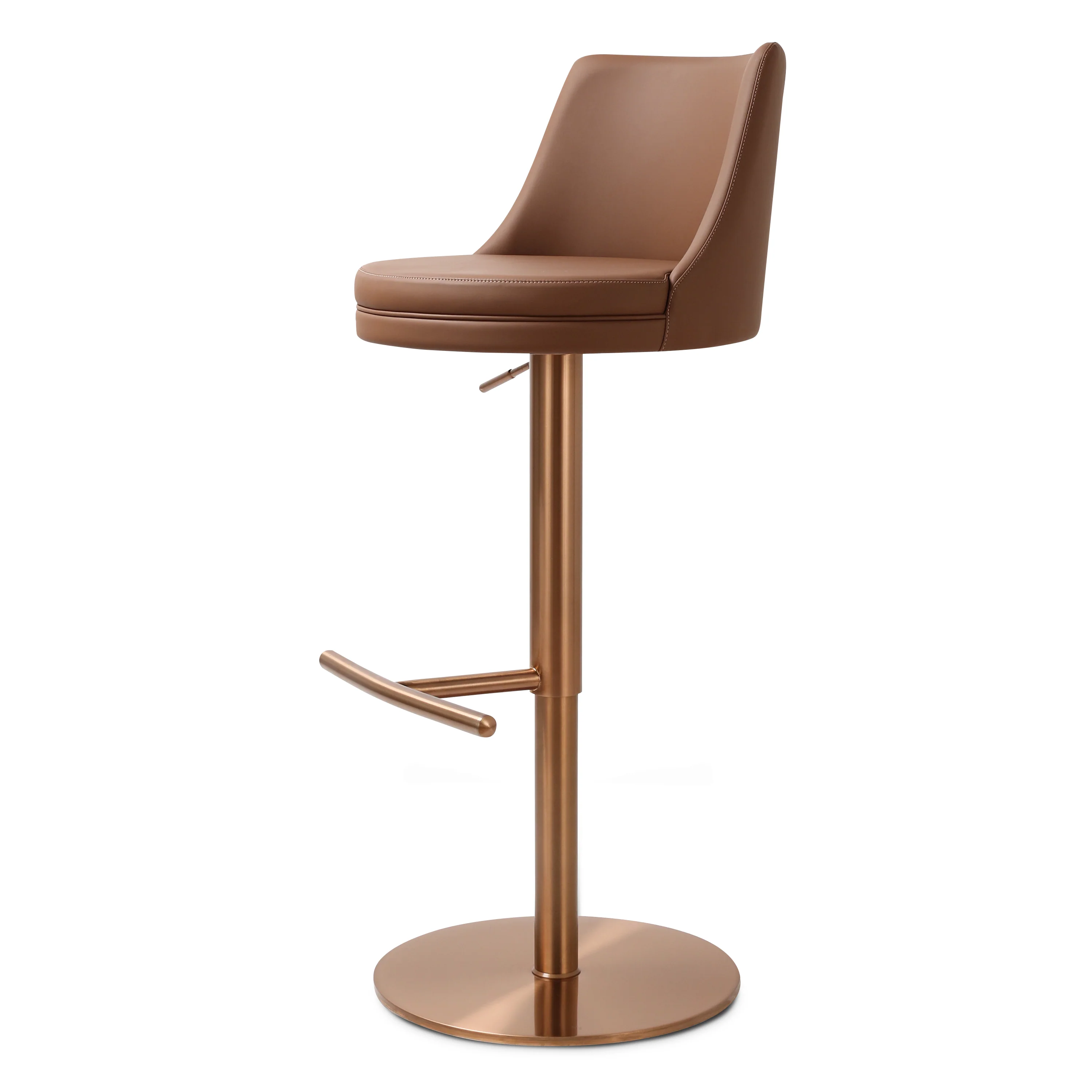 Yark Counter Stool | Cinnamon Brown - Image 4
