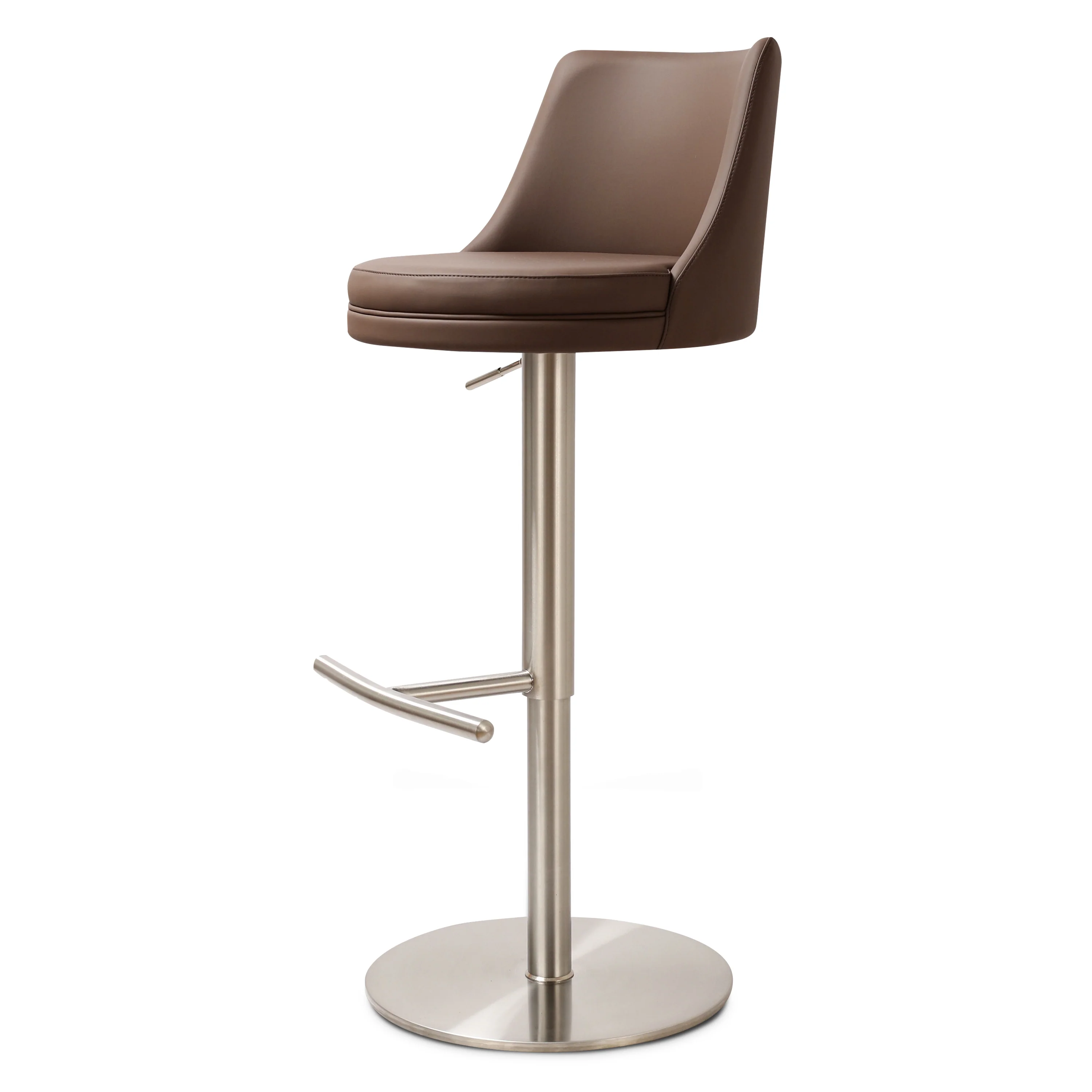Yark Counter Stool | Mink Brown - Image 4