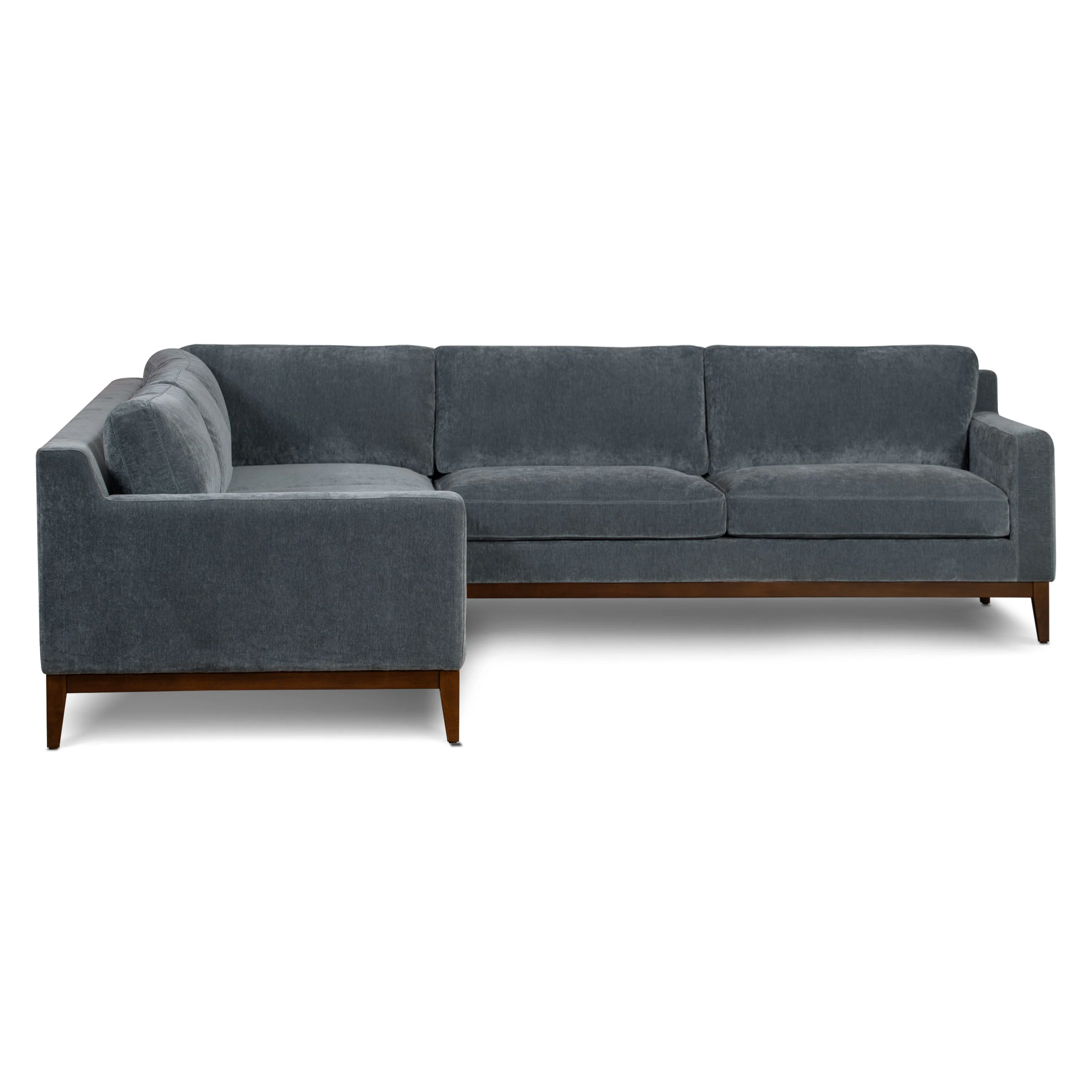 Zyon 116" Corner Sectional | Boreal Blue - Image 4