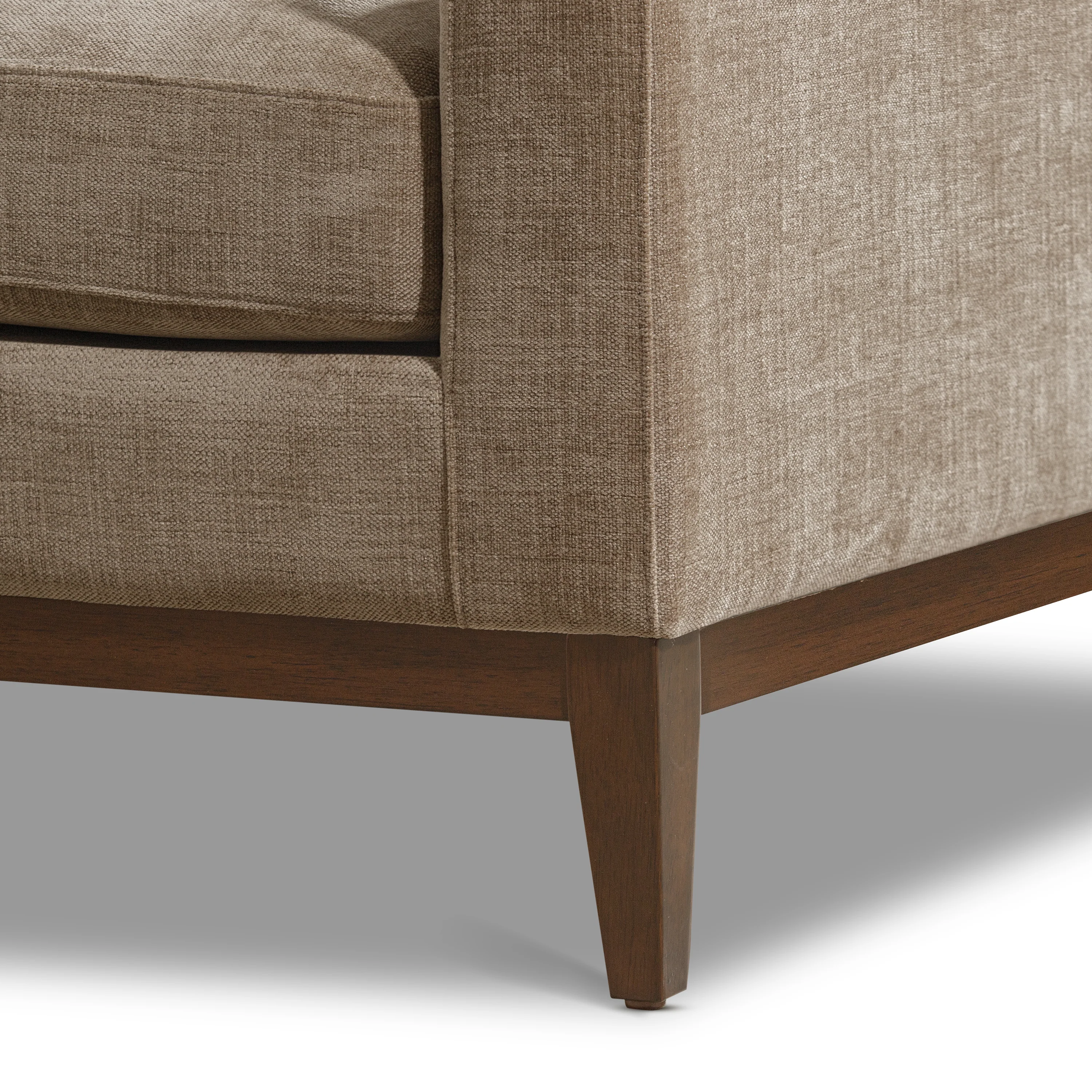 Zyon 116" Corner Sectional | Clove Brown - Image 13