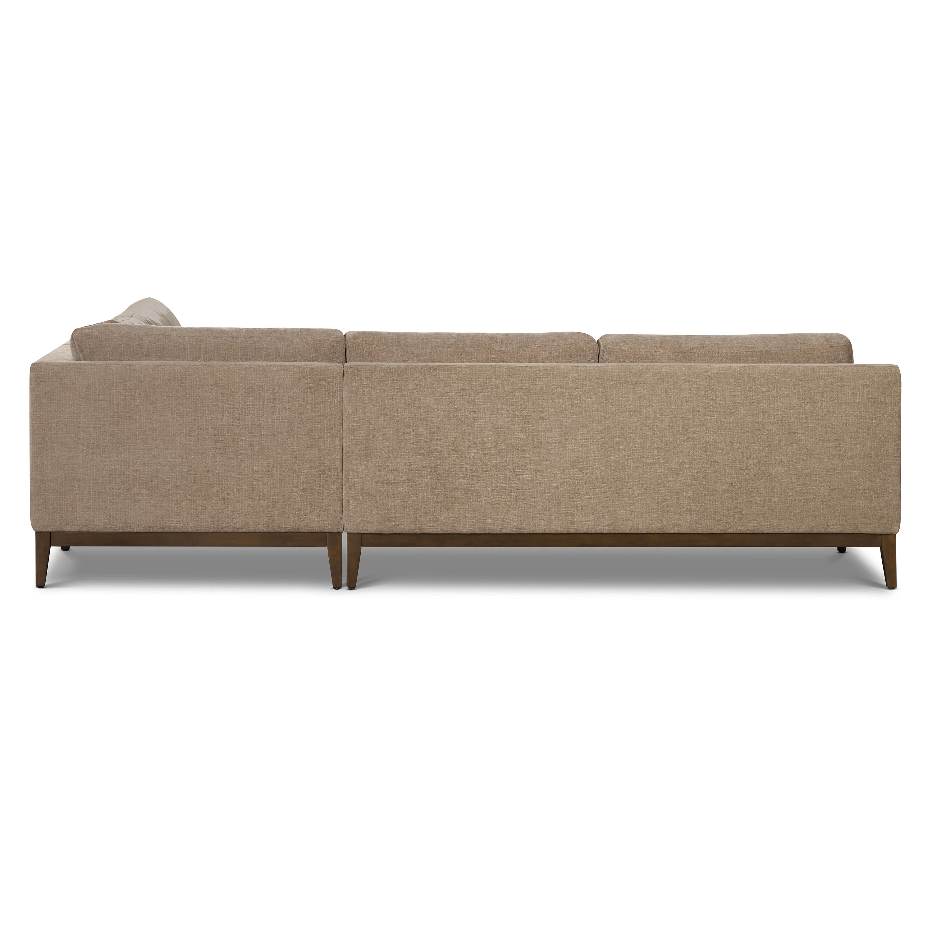 Zyon 116" Corner Sectional | Clove Brown - Image 6