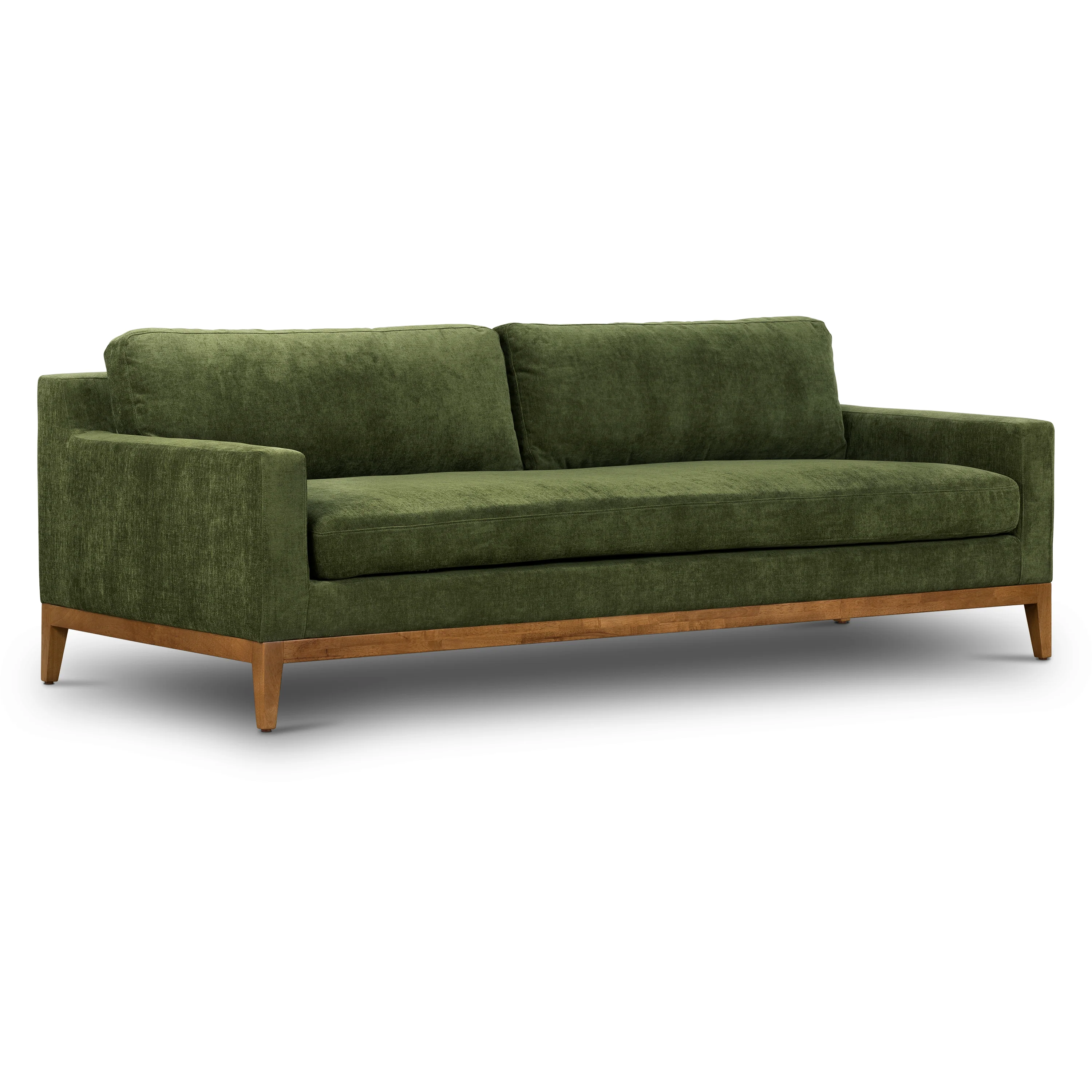 Zyon Velvet Sofa | Distressed Green - Image 5