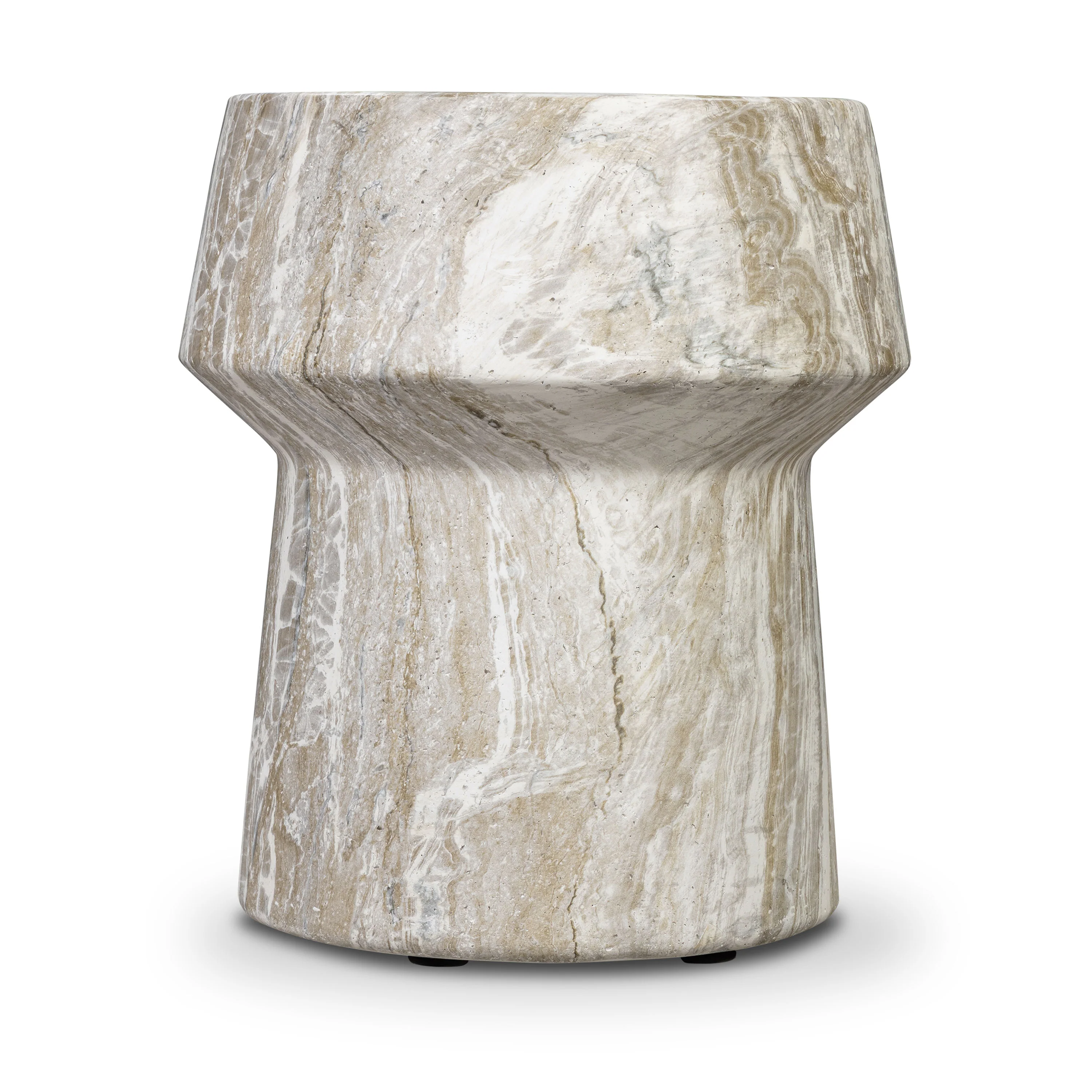 Zyra 18" Side Table | Olivestone Green - Image 4