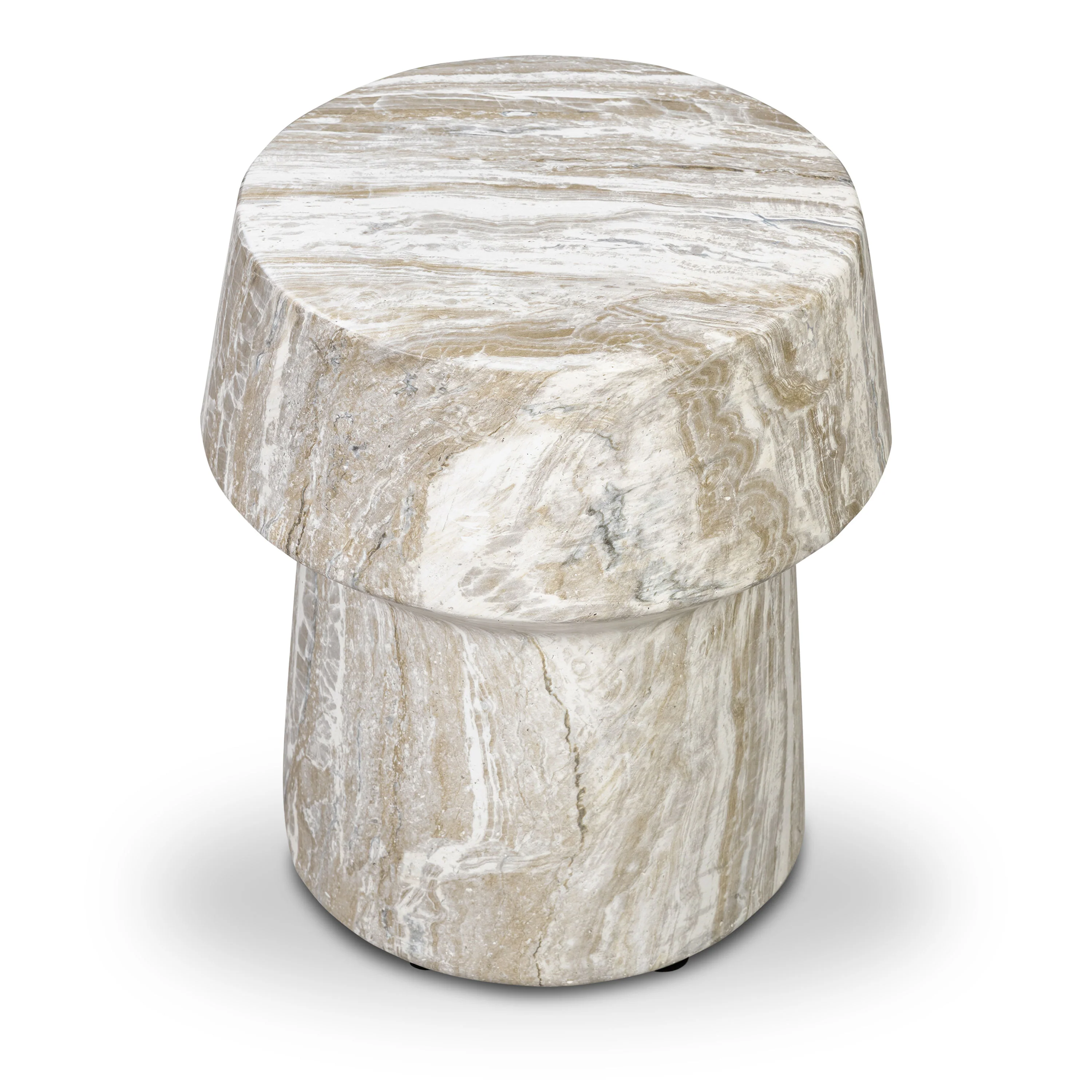 Zyra 18" Side Table | Olivestone Green - Image 5