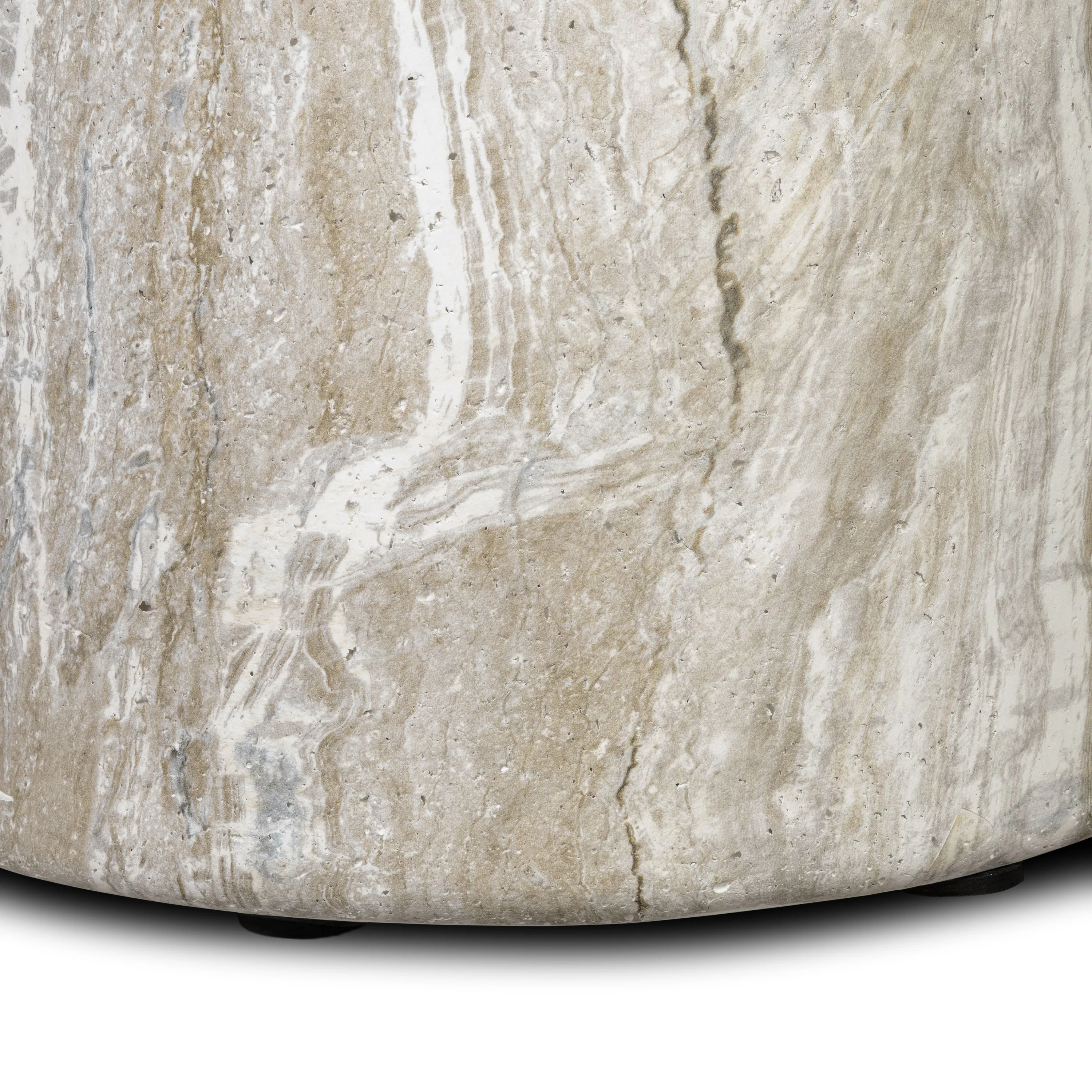 Zyra 18" Side Table | Olivestone Green - Image 9